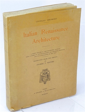 Italian Renaissance Architecture.